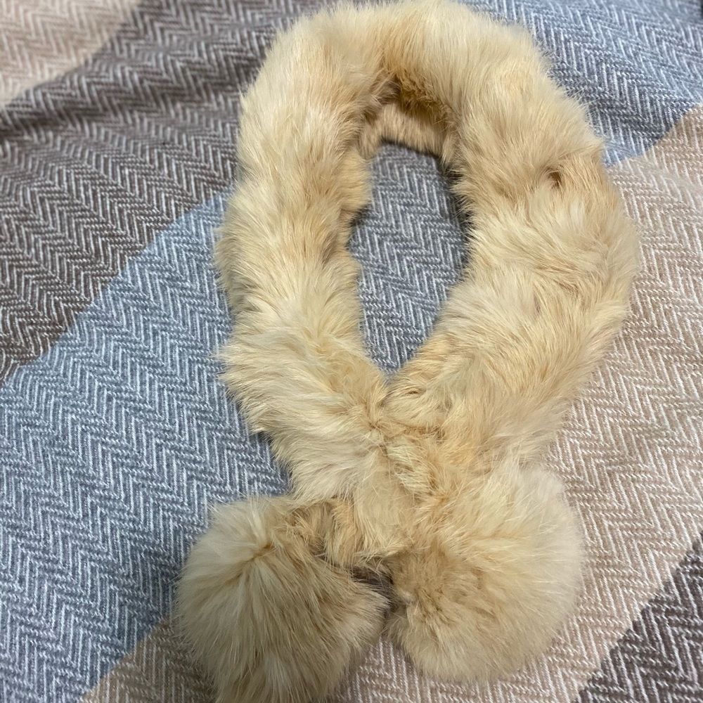 Scarf - fur.